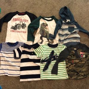 SOLD 2T shirts assortment